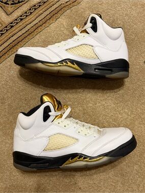 Air Jordan 5 Retro Olympic 2016 (GS) Gradeschool Kids’ Shoes Size 7Y 440888-133